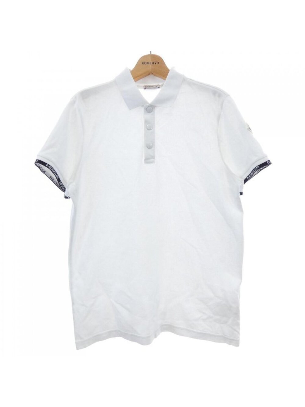 Moncler Polo White
